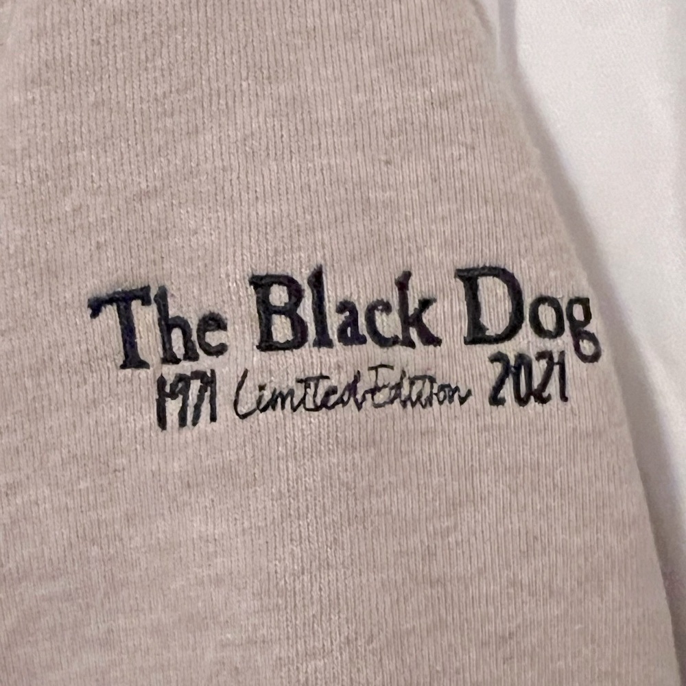 The Black Dog Limited 50th Anniversary Edition Heavy Duty Hoodie Women's Sz XS - Picture 3 of 9